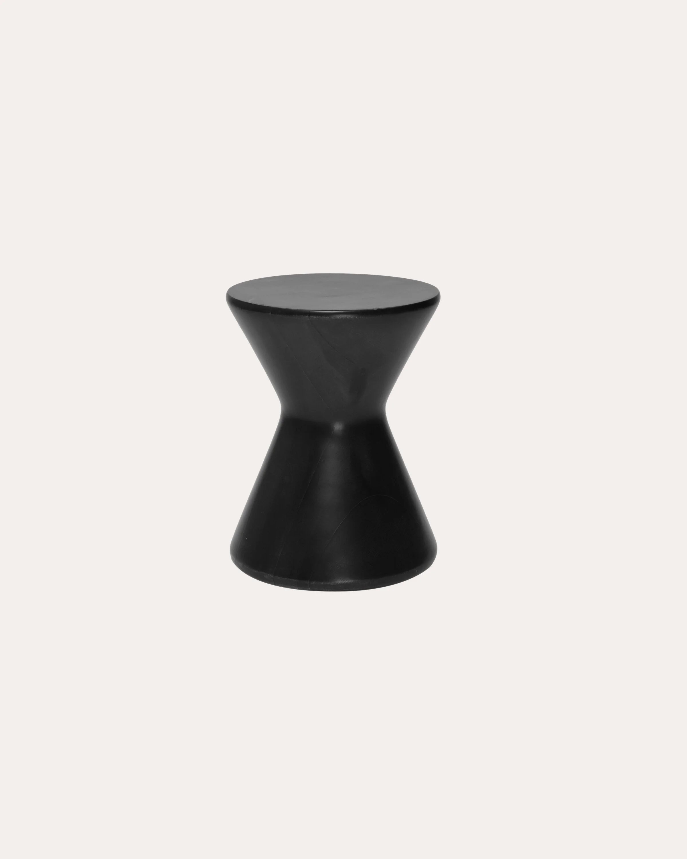 Noir hourglass stool outlet